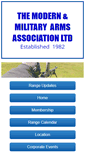 Mobile Screenshot of modernandmilitaryarmsassociationltd.com